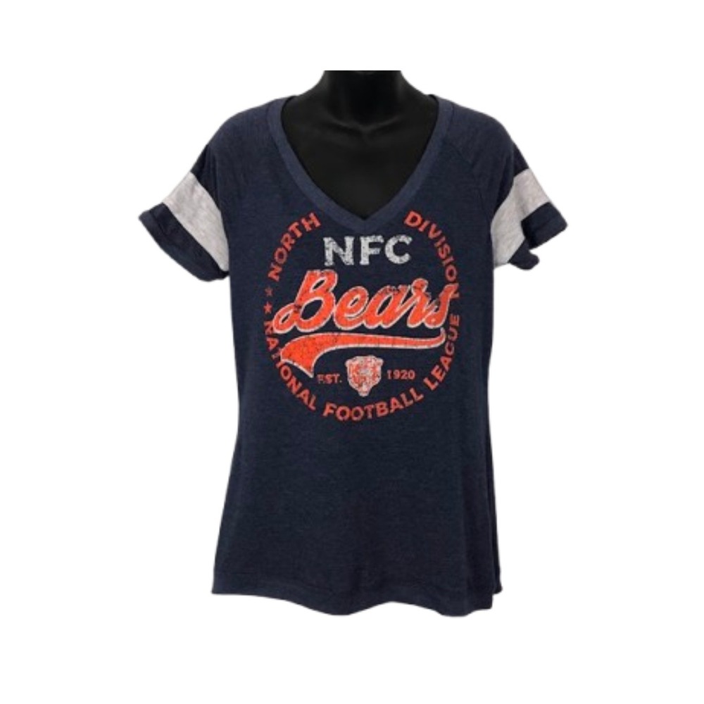 NFC Bears T-Shirt Women's‎ North Division Football League Graphic Tee